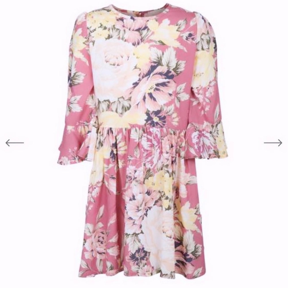 Girls floral dress